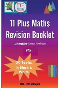 11+ Plus Maths Revision (Card) Booklet