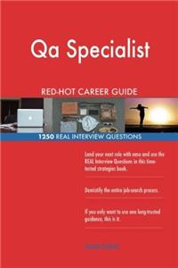 Qa Specialist RedHot Career Guide; 1250 Real Interview Questions