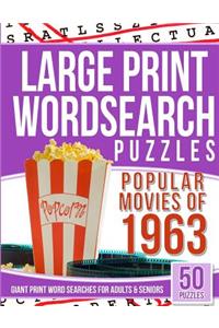 Large Print Wordsearch Popular 50 Movies of the 1963