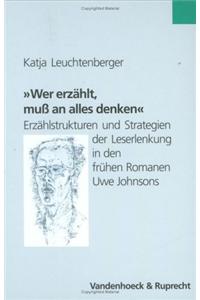 Wer Erzahlt, Muss an Alles Denken.