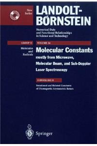 Rotational, Centrifugal Distortion and Related Constants of Diamagnetic Asymmetric Top Molecules