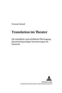 Translation Im Theater