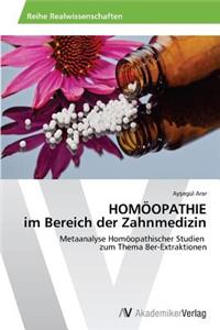 HOMÖOPATHIE im Bereich der Zahnmedizin