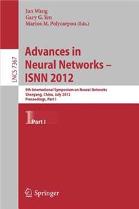Advances in Neural Networks - Isnn 2012