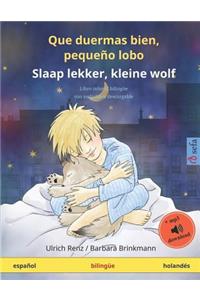 Que duermas bien, pequeño lobo - Slaap lekker, kleine wolf (español - holandés)