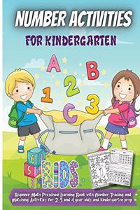 Number Activities For Kindergarten