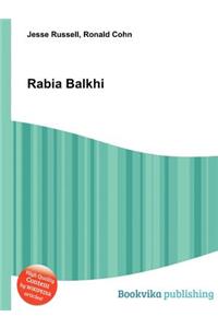 Rabia Balkhi