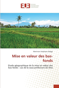 Mise en valeur des bas-fonds