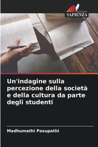 Un'indagine sulla percezione della società e della cultura da parte degli studenti