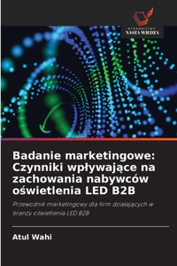 Badanie marketingowe