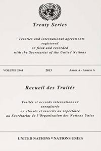 Treaty Series 2944 (English/French Edition)