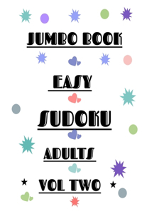 Jumbo Easy Sudoku for Adults Vol 2