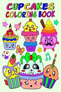 Cupcakes Coloring book