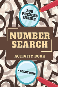 Number Search Activity Book