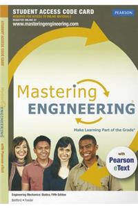 Mastering Engineering with Pearson Etext -- Access Card -- For Engineering Mechanics