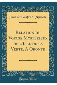 Relation Du Voyage Mystï¿½rieux de l'Isle de la Vertu, a Oronte (Classic Reprint)
