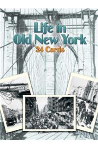 Life in Old New York: 24 Cards