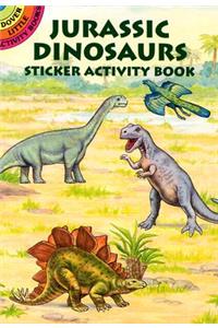 Jurassic Dinosaurs Sticker Activity Book