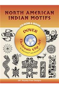 North American Indian Motifs CD-ROM and Book