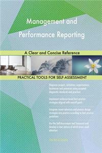 Management and Performance Reporting A Clear and Concise Reference