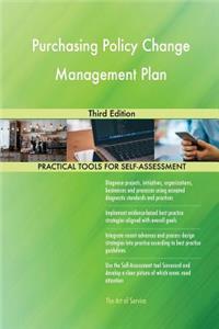 Purchasing Policy Change Management Plan Third Edition