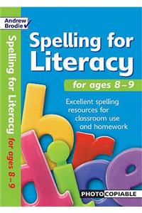 Spelling for Literacy for Ages 8-9