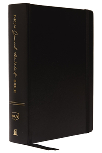 NKJV, Journal the Word Bible, Leathersoft, Black, Red Letter, Comfort Print