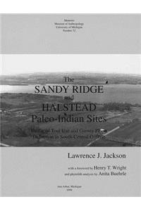 Sandy Ridge and Halstead Paleo-Indian Sites