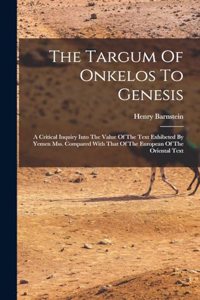 Targum Of Onkelos To Genesis