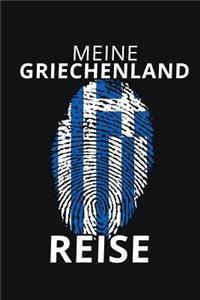 Meine Griechenland Reise: Reisetagebuch Griechenland - zum Eintragen der Erlebnisse und Erinnerungen - 120 Seiten, Punkteraster - Geschenkidee für Kreta und Kos Fans - Format