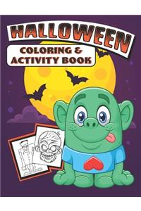 Halloween Coloring & Activity Book