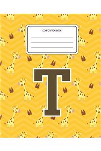 Composition Book T