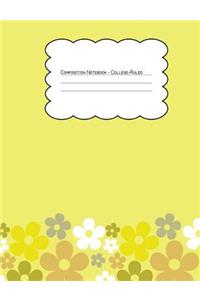 Composition Notebook College Ruled