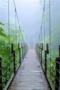 Pedestrian Bridge in the Forest Journal