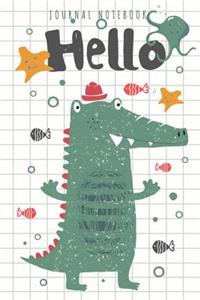 Journal Notebook - Hello