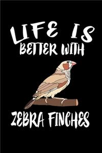Life Is Better With Zebra Finch