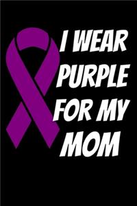 I Wear Purple For My Mom