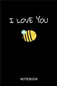 I Love You Notebook