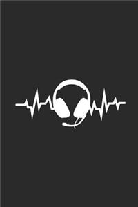 Music Headphone Heartbeat