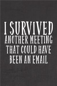 I Survived Another Meeting That Could Have Been An Email