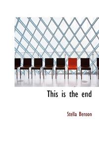 This Is the End