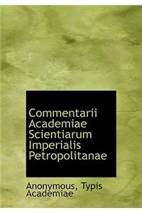 Commentarii Academiae Scientiarum Imperialis Petropolitanae
