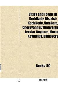 Cities and Towns in Kozhikode District
