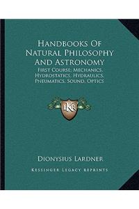 Handbooks of Natural Philosophy and Astronomy