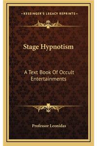 Stage Hypnotism