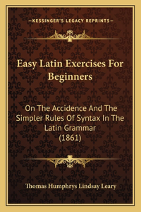 Easy Latin Exercises For Beginners