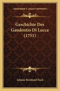 Geschichte Des Gaudentio Di Lucca (1751)