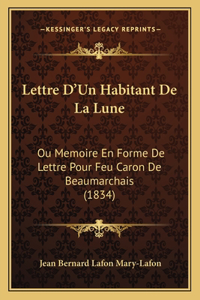 Lettre D'Un Habitant de La Lune