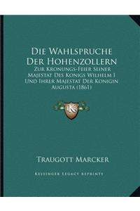 Wahlspruche Der Hohenzollern