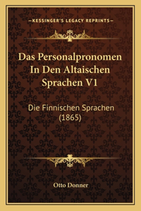 Personalpronomen In Den Altaischen Sprachen V1